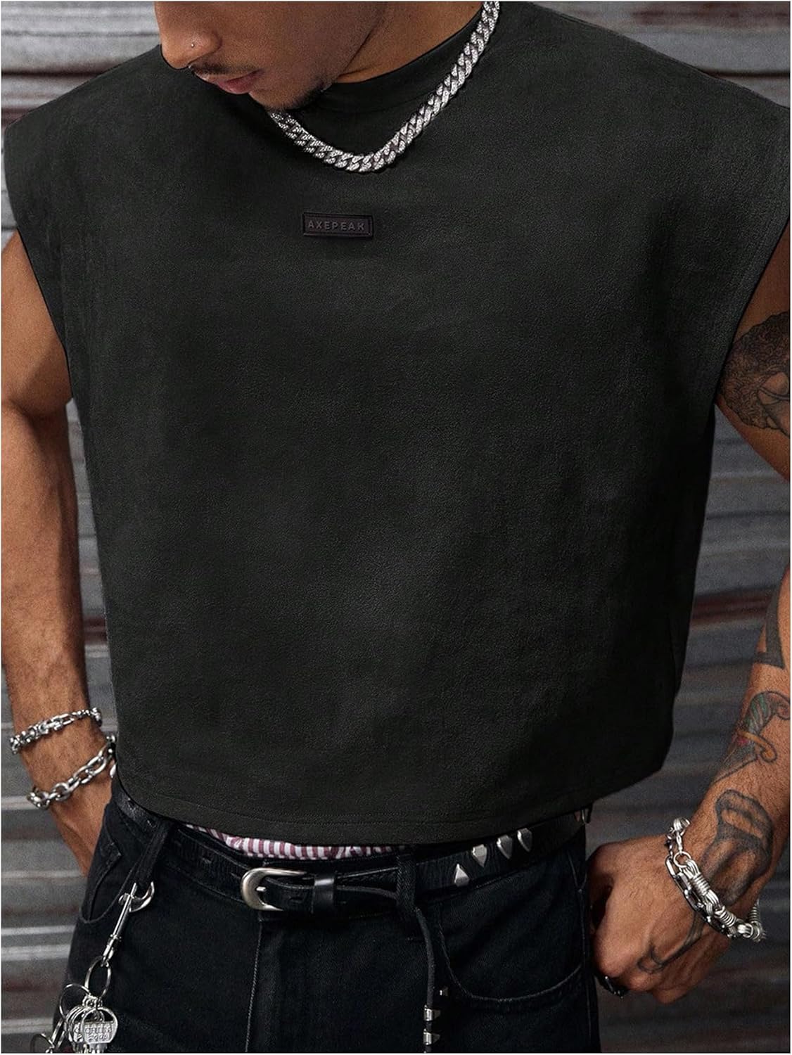 Urban Letter Crop Tank Top