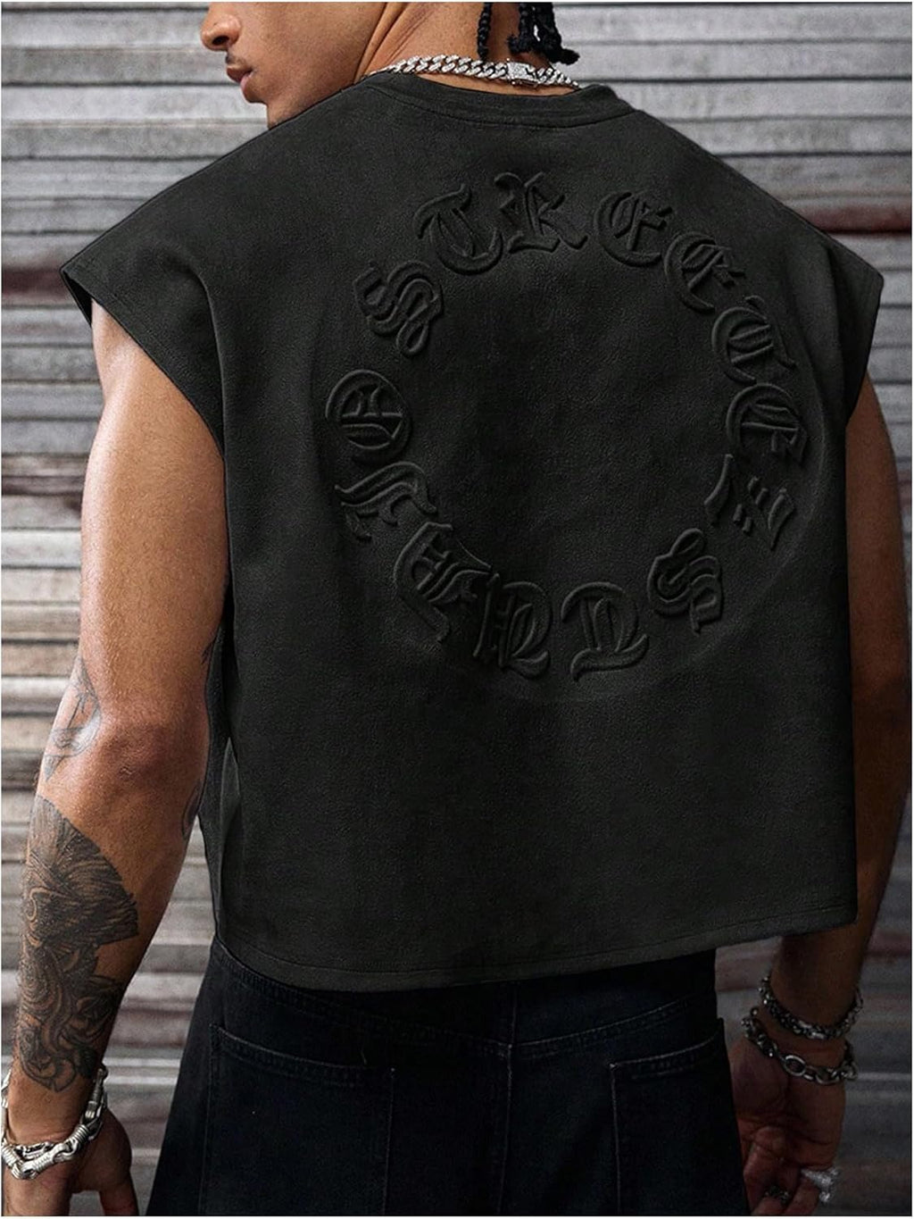 Urban Letter Crop Tank Top