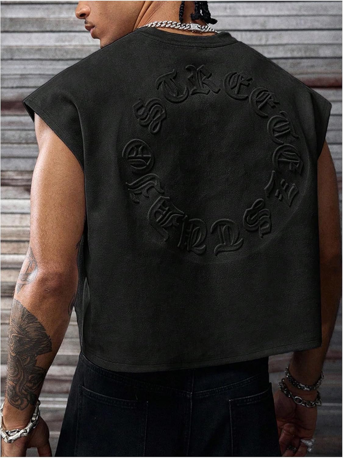 Urban Letter Crop Tank Top