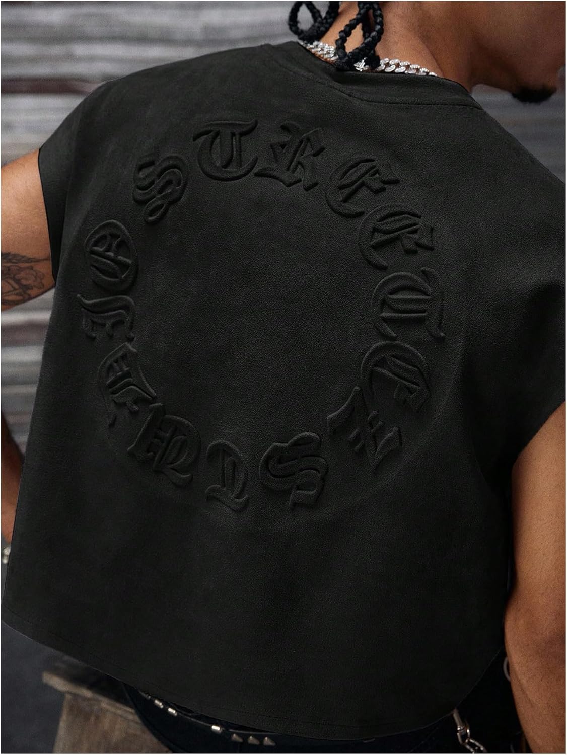 Urban Letter Crop Tank Top