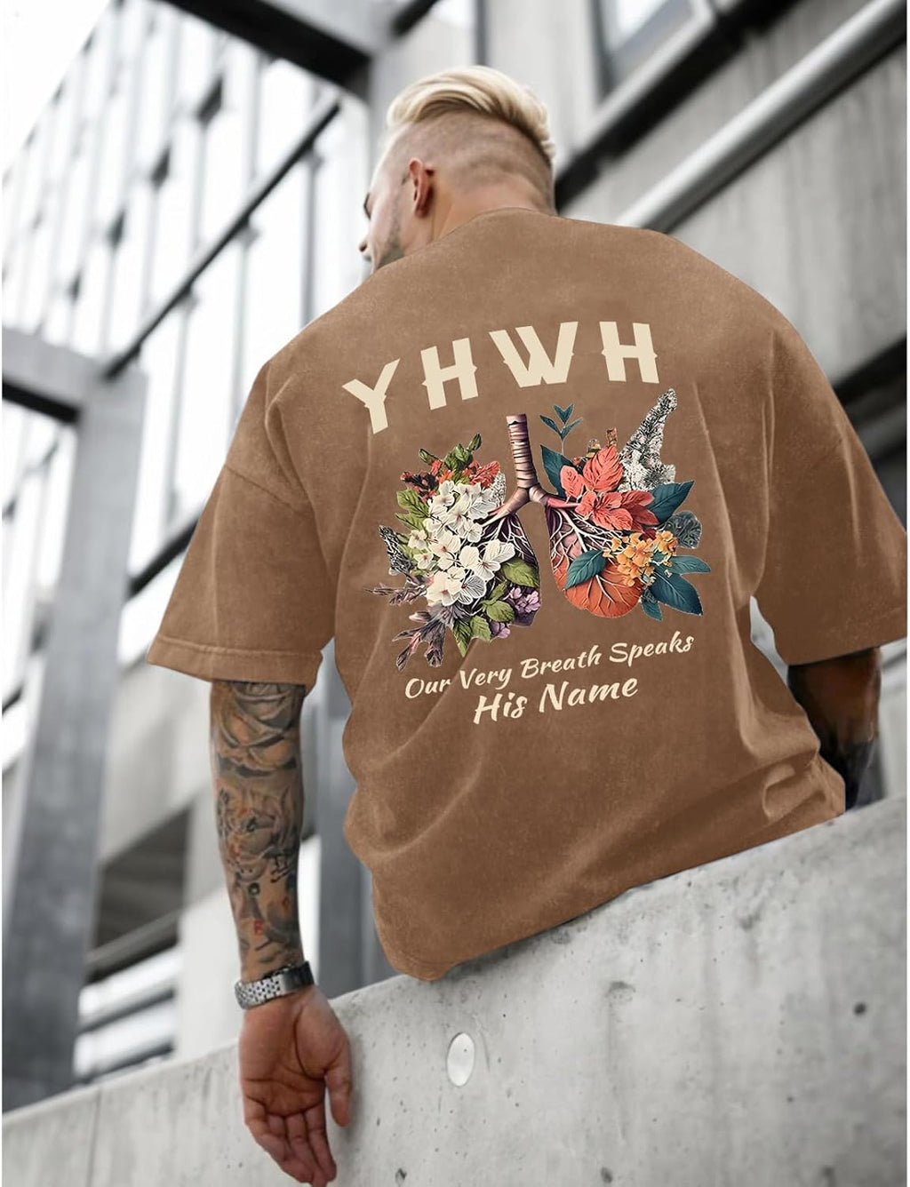 Faith Over Fear Vintage Graphic Tee