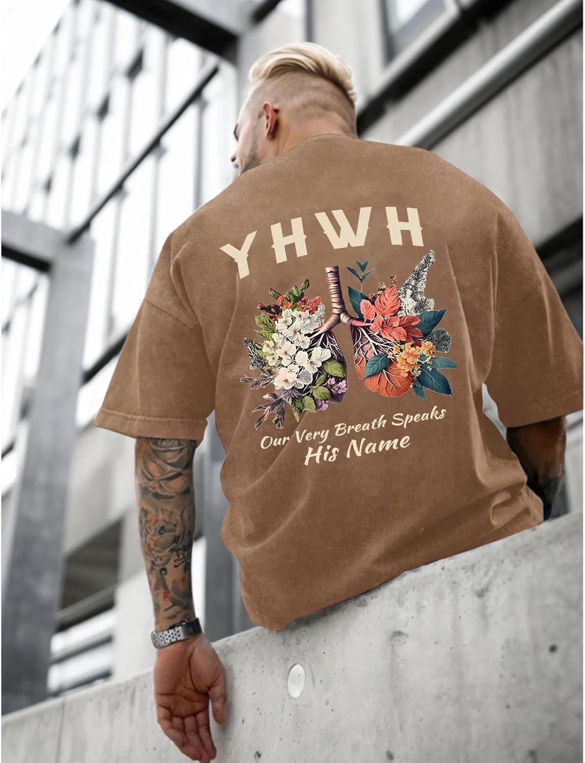 Faith Over Fear Vintage Graphic Tee