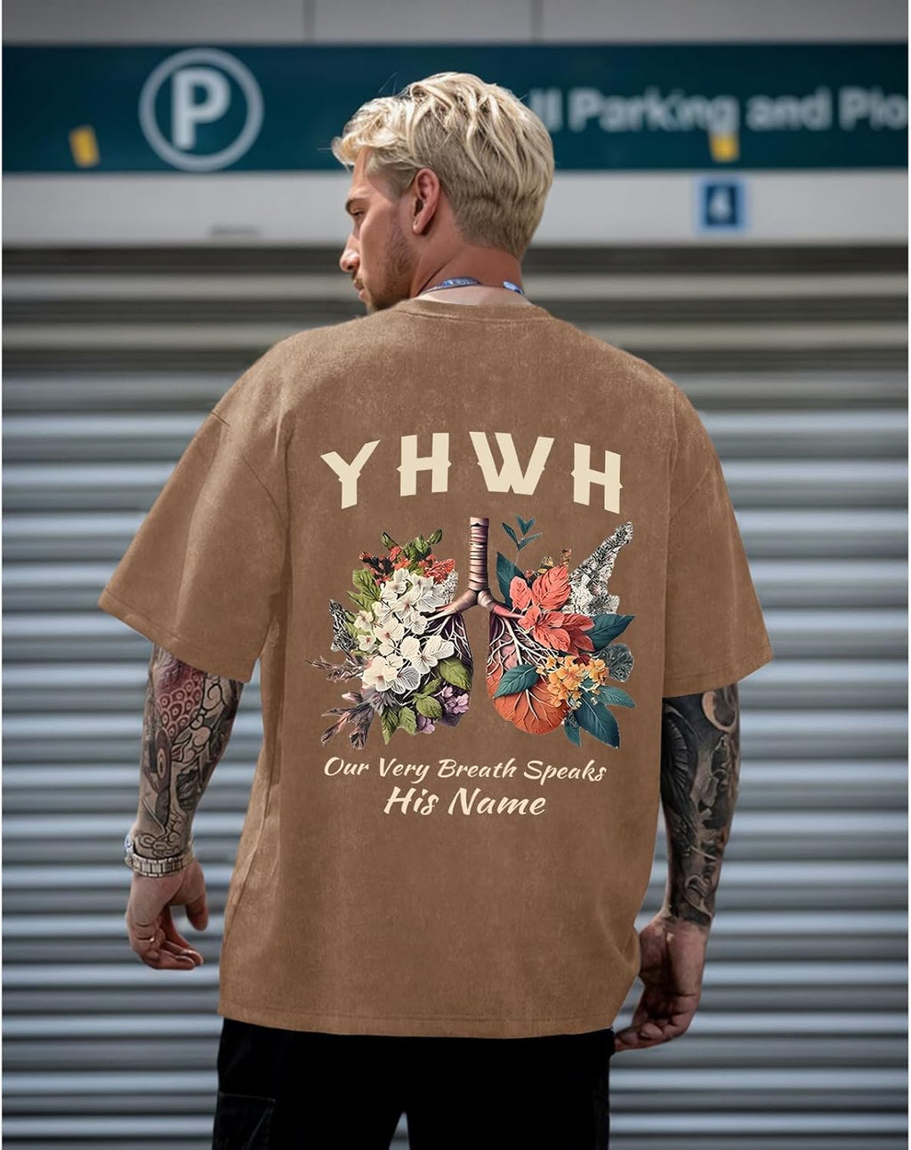 Faith Over Fear Vintage Graphic Tee