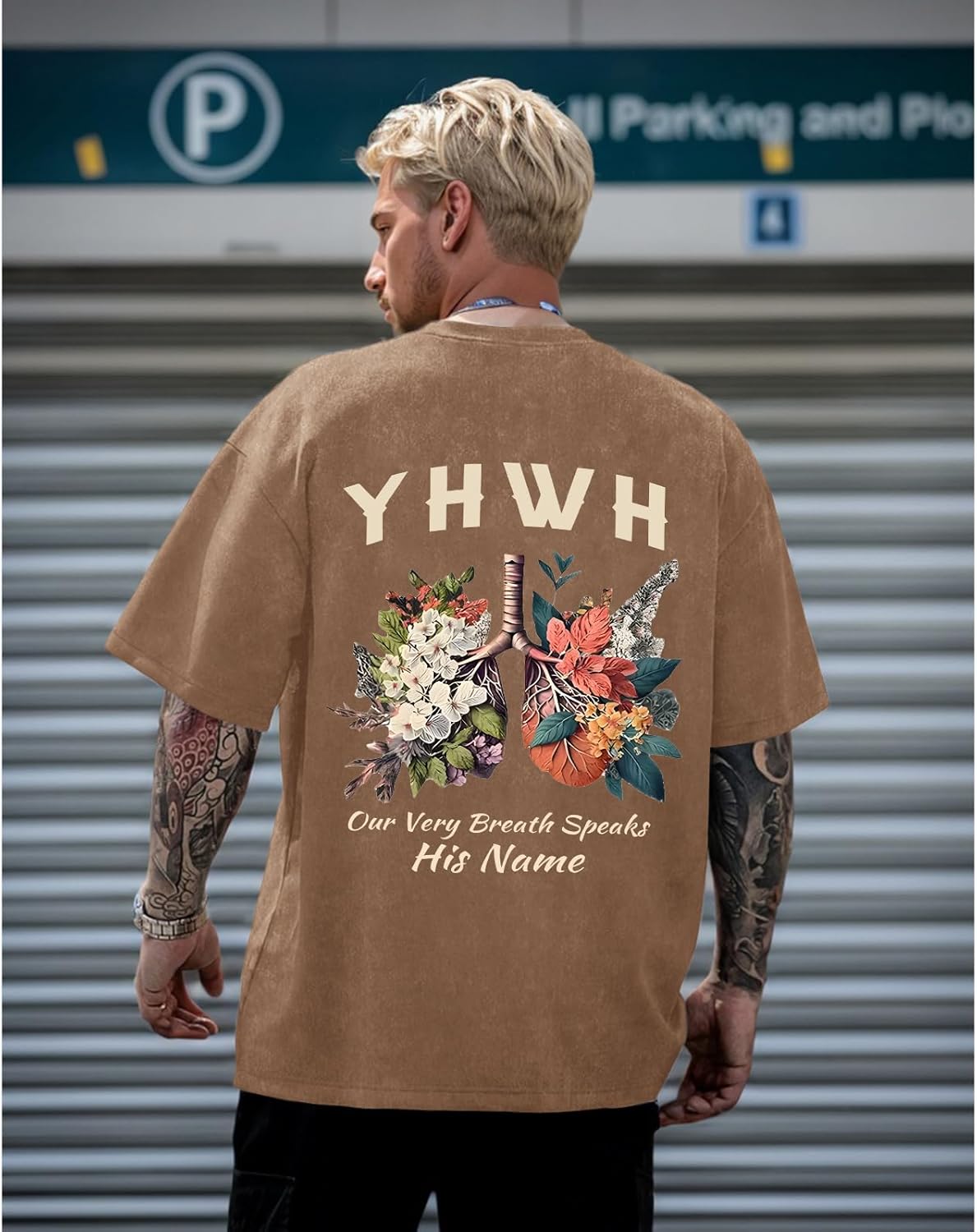 Faith Over Fear Vintage Graphic Tee