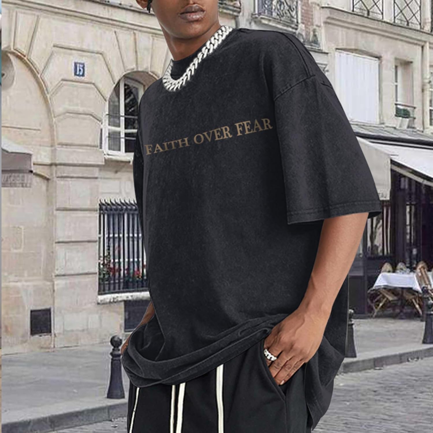 Faith Over Fear Graphic Tee