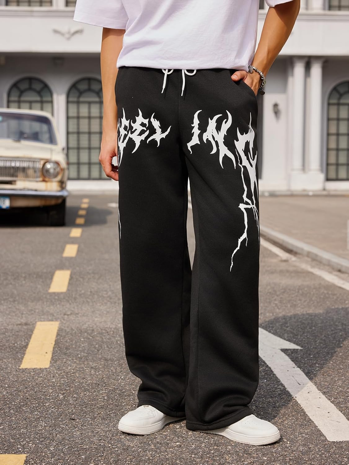 ComfortFlex Baggy Drawstring Sweatpants Pants