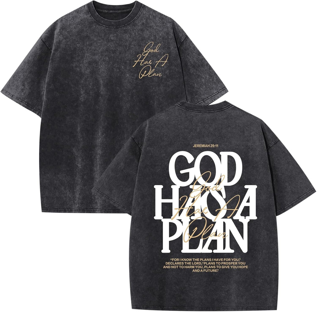 Vintage Jesus Faith Acid Wash Tee