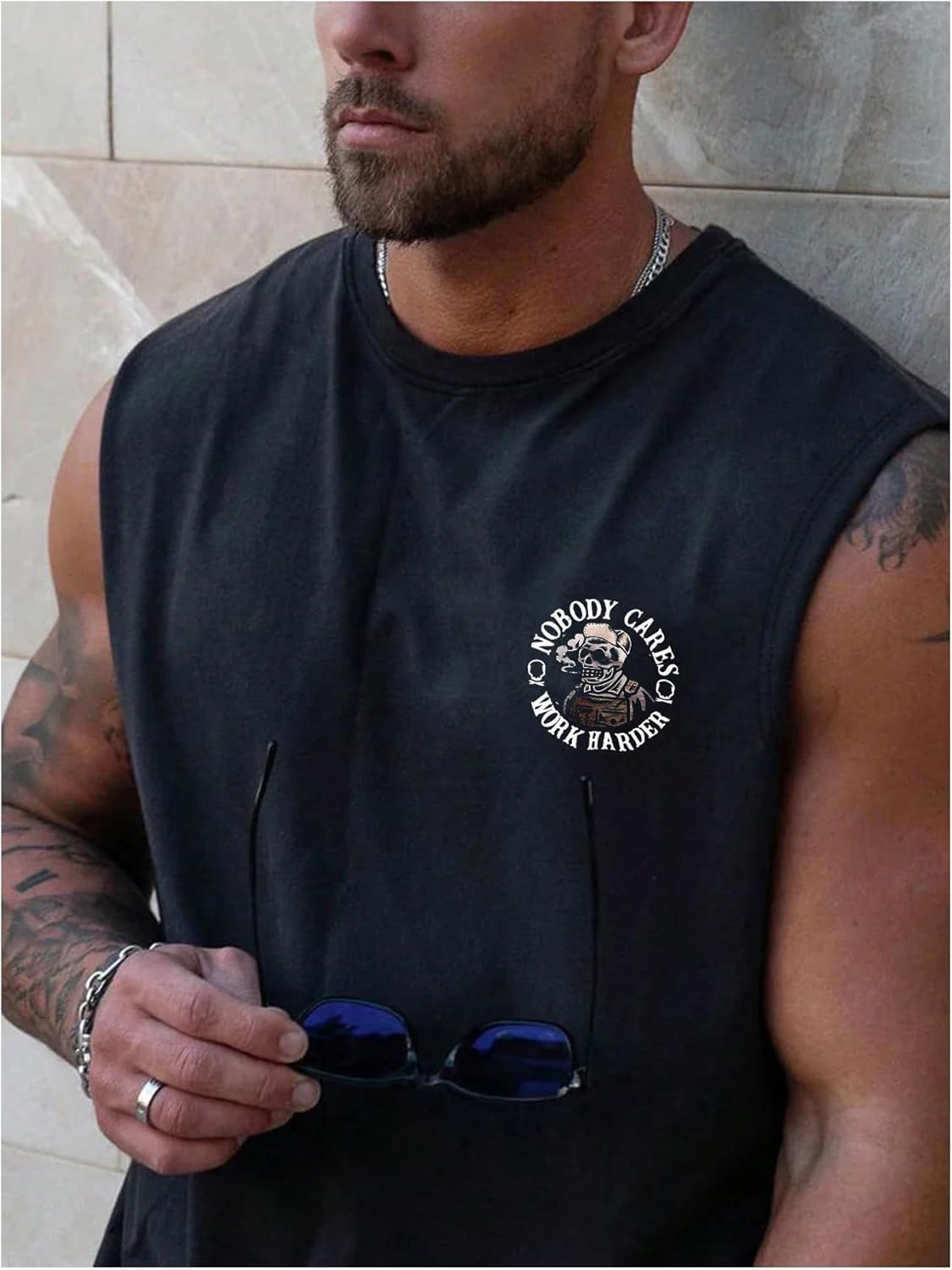 Skull Crew Muscle Tank Top