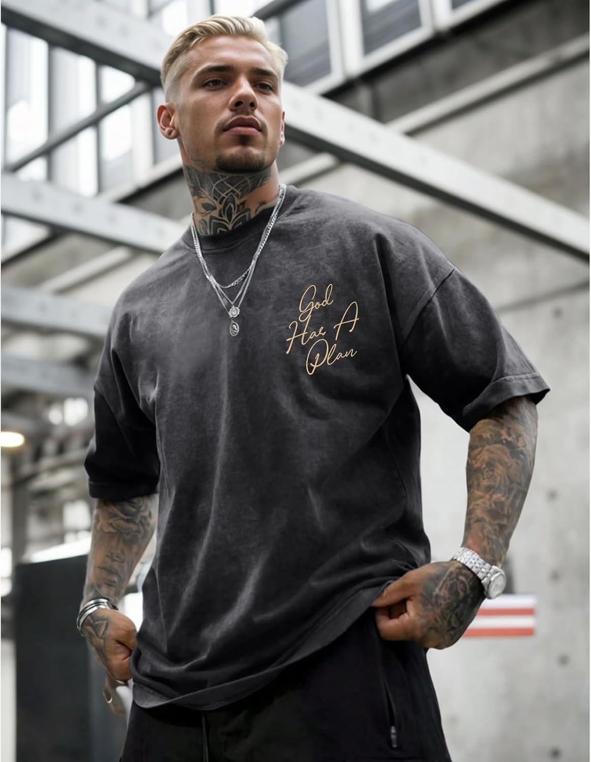 Vintage Jesus Faith Acid Wash Tee