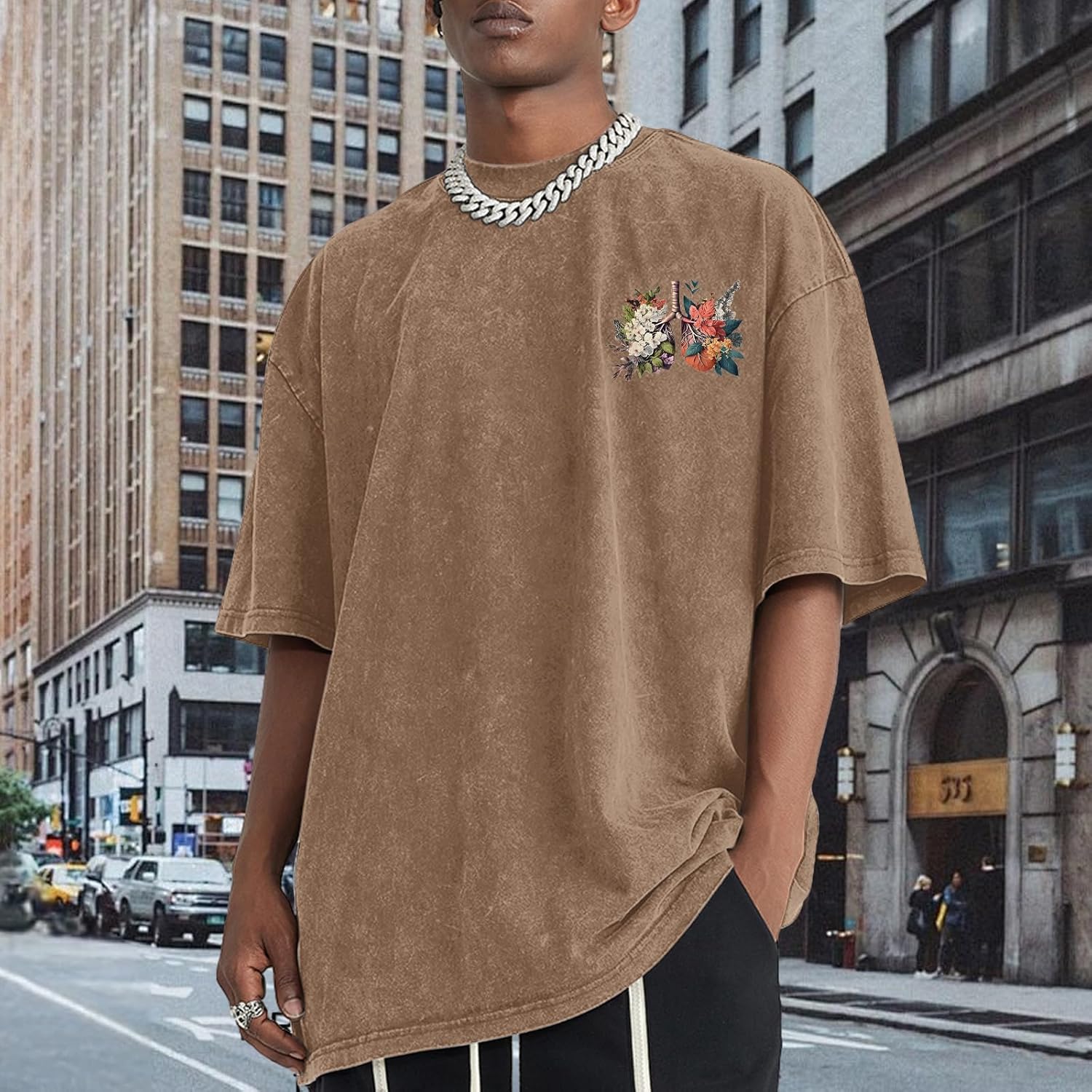 Faith Over Fear Vintage Graphic Tee