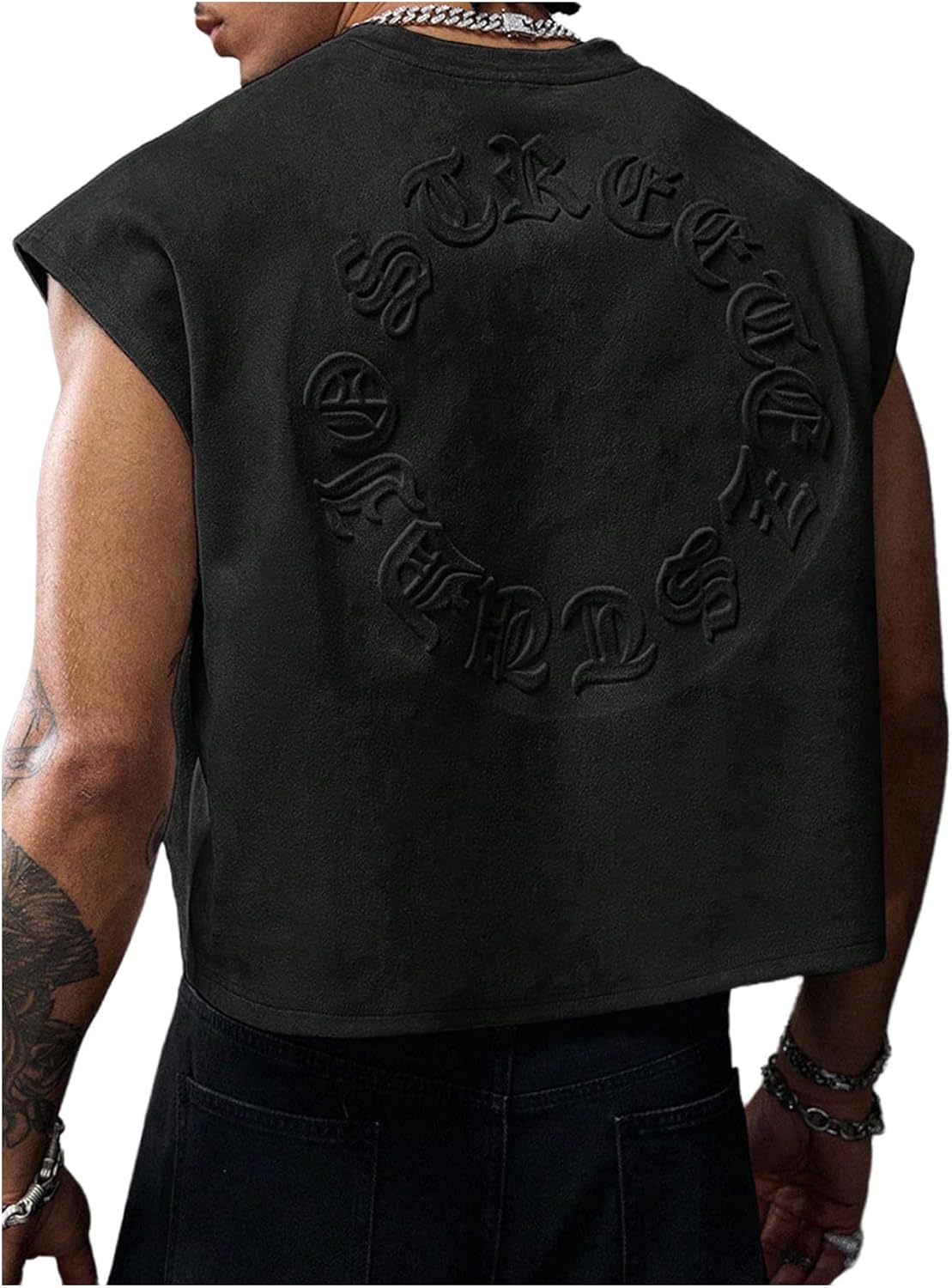 Urban Letter Crop Tank Top