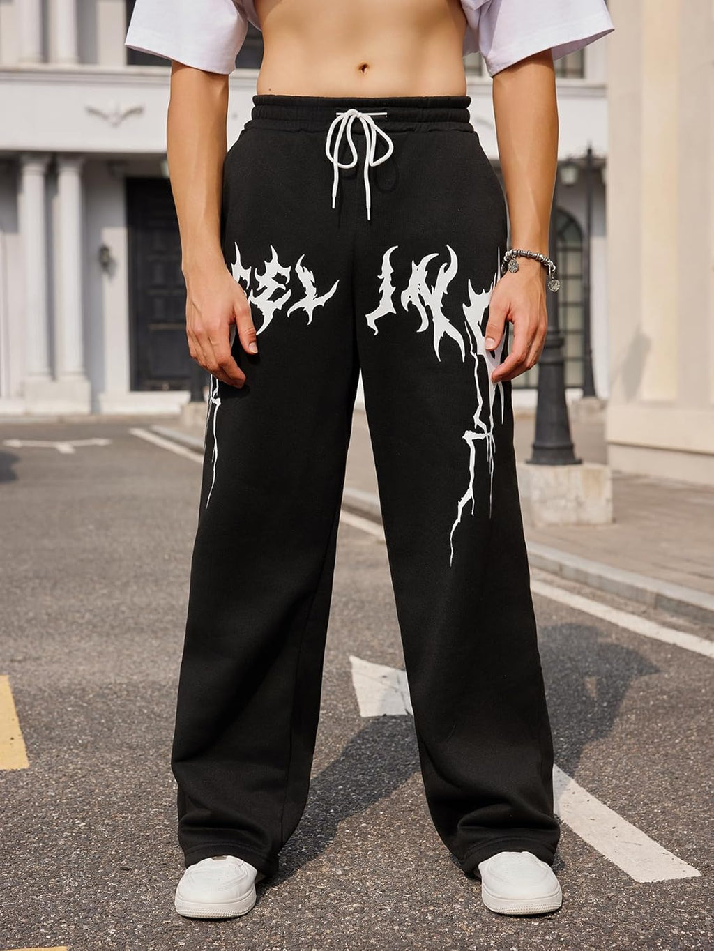 ComfortFlex Baggy Drawstring Sweatpants Pants