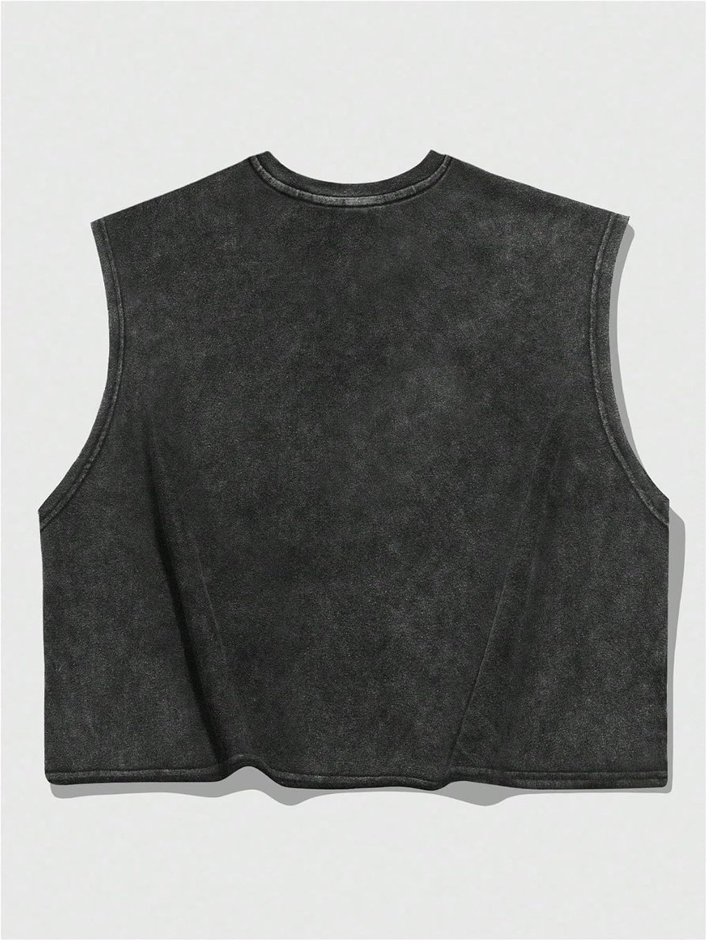 Grunge Graphic Cropped Street Tank