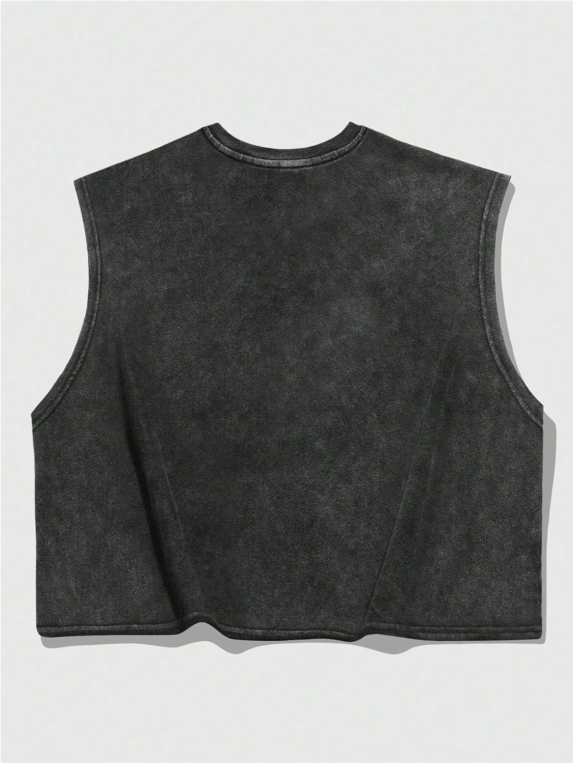 Grunge Graphic Cropped Street Tank