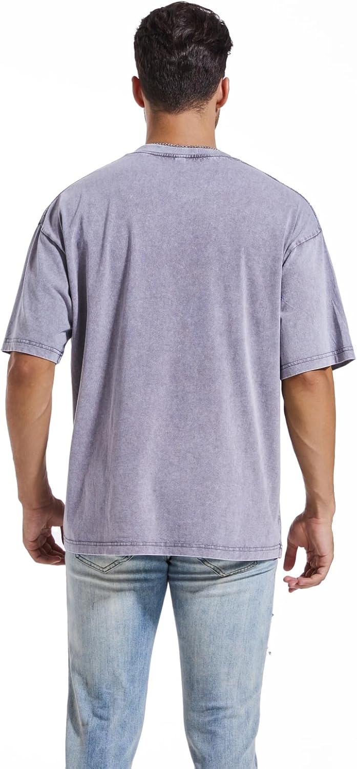 Vintage Oversized Cotton Summer Tee