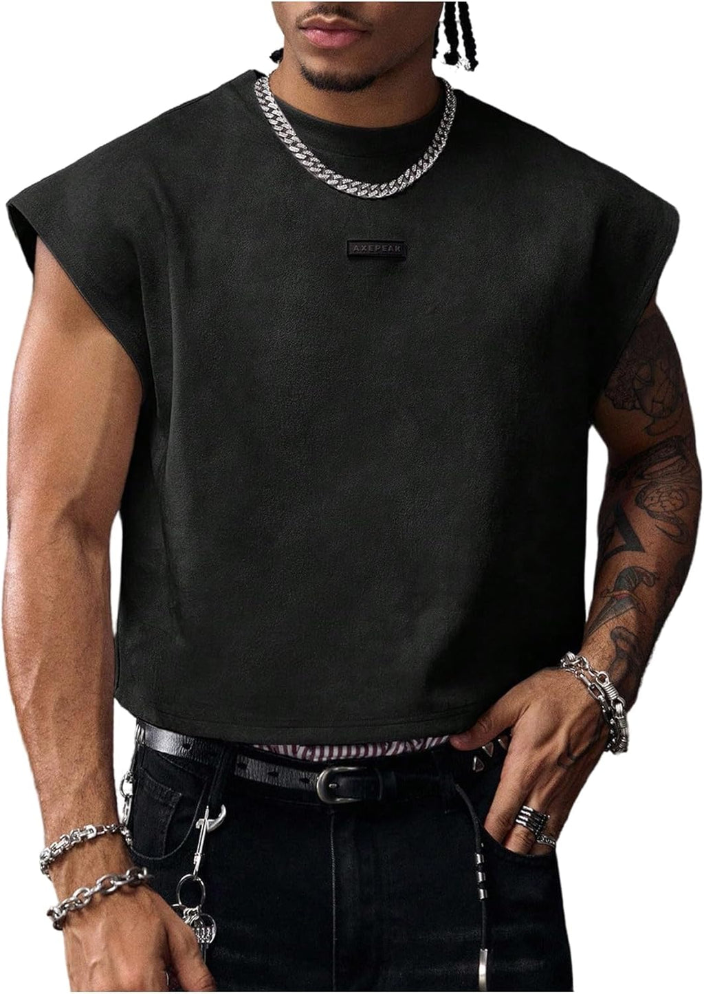 Urban Letter Crop Tank Top