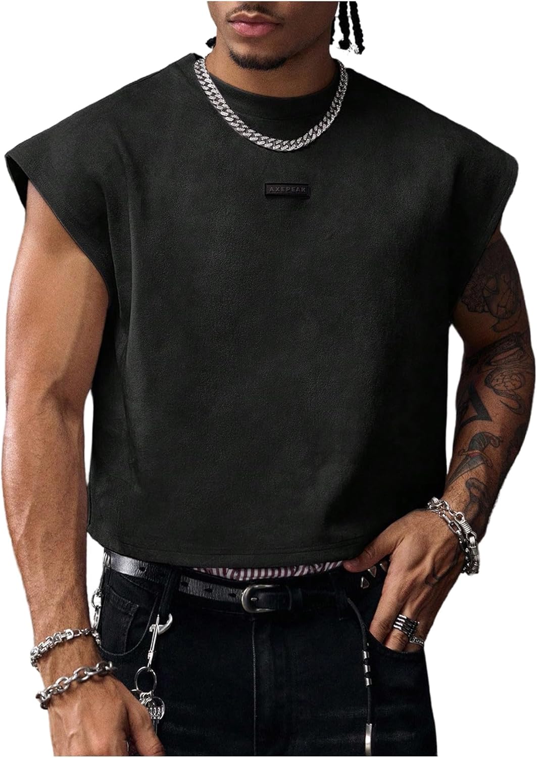 Urban Letter Crop Tank Top