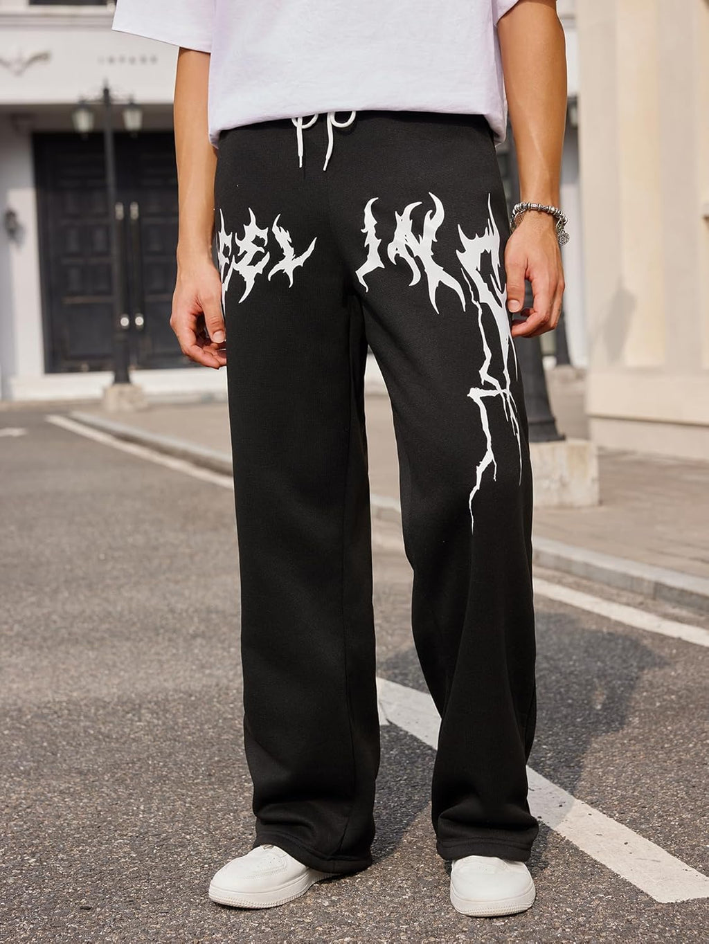 ComfortFlex Baggy Drawstring Sweatpants Pants